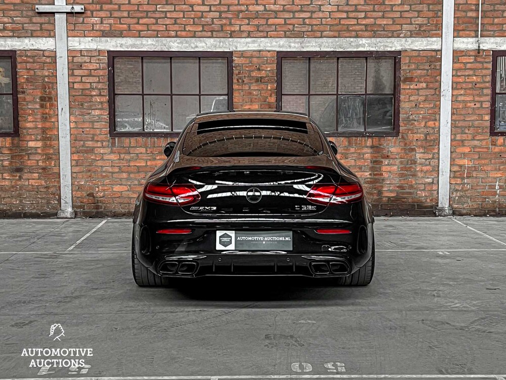 Mercedes-Benz C63s AMG Coupe 510hp V8 BI-Turbo FACELIFT 2019 NIGHT-Edition