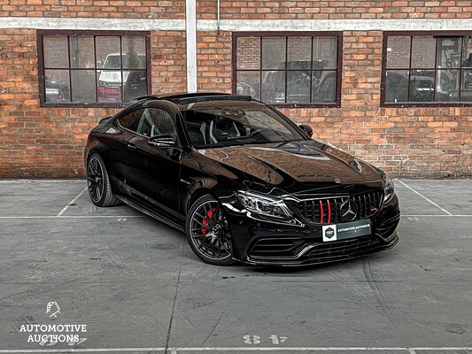 Mercedes-Benz C63s AMG Coupe 510hp V8 BI-Turbo FACELIFT 2019 NIGHT-Edition