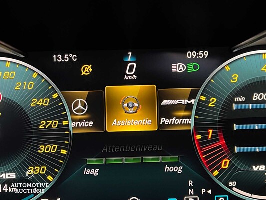 Mercedes-Benz C63s AMG Coupe 510pk V8 BI-Turbo FACELIFT 2019 NIGHT-Edition