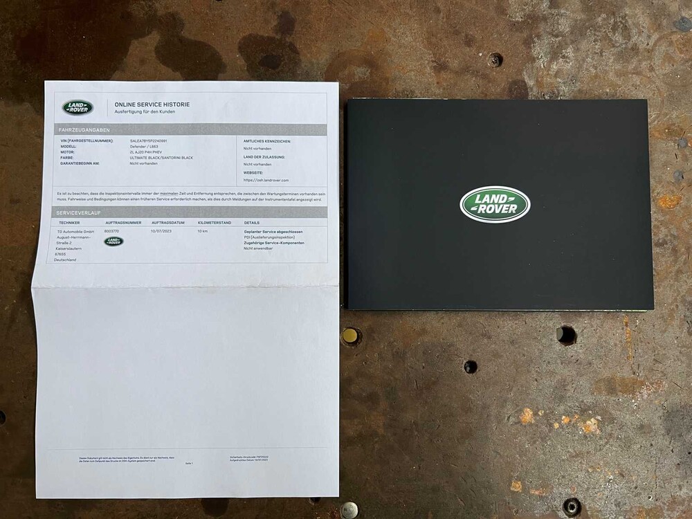 Land Rover Defender P400e SE Hybrid 404PS 2023 -Herstellergarantie-
