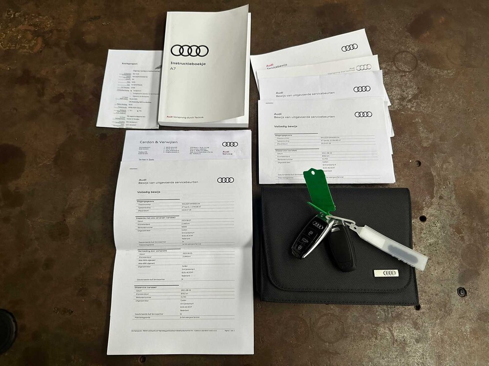 Audi A7 Sportback 45 TFSI S-Line NIEUW-MODEL 245pk 2019 ORIG-NL, ZS-112-R