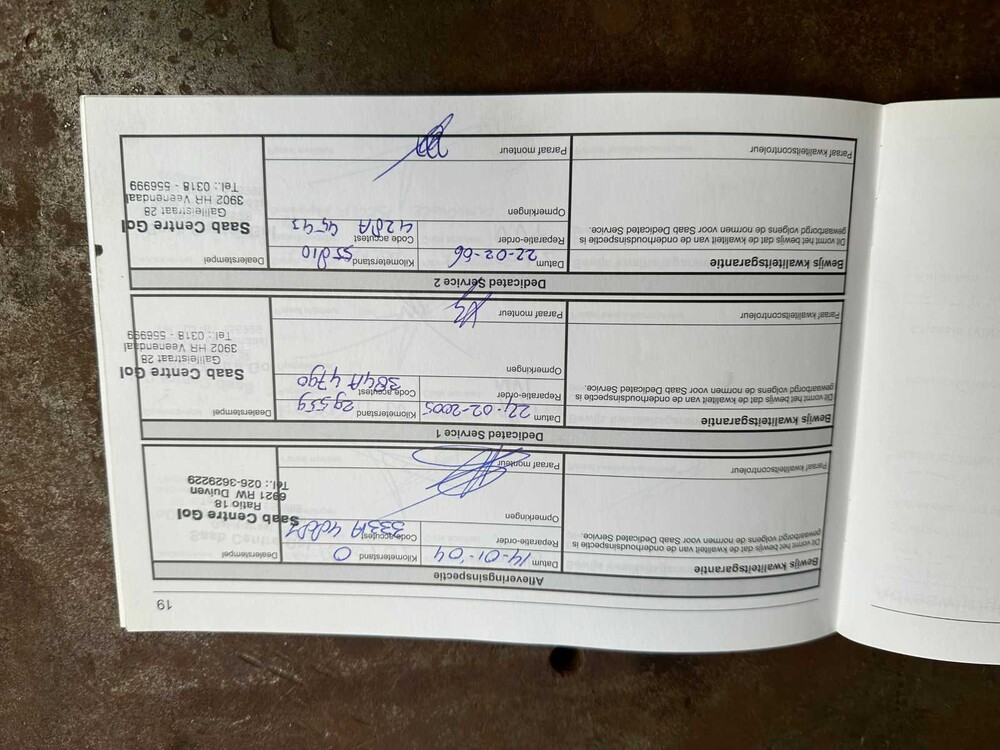 Saab 9-3 Sport Limousine 1.8 Optic 122PS 2004 ORIG-NL, 26-NR-NX