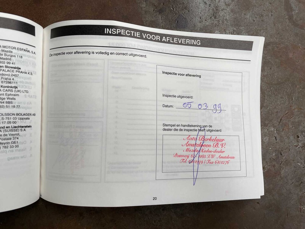 Mazda 626 Wagon 2.0i GLX 116pk 1999 ORIG-NL, XX-DB-34