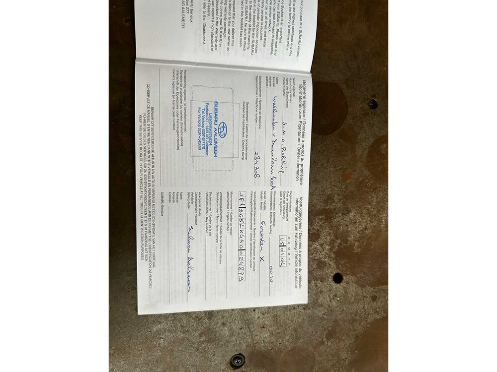 Subaru Forester 2.0 AWD X 125PS 2004 -Orig. NL-, 51-NP-HS