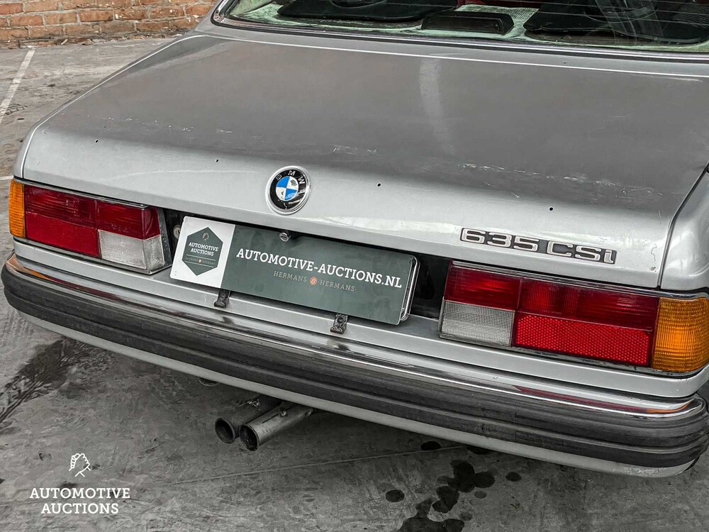 BMW 635CSi 211hp 1985 Youngtimer 6-Series 