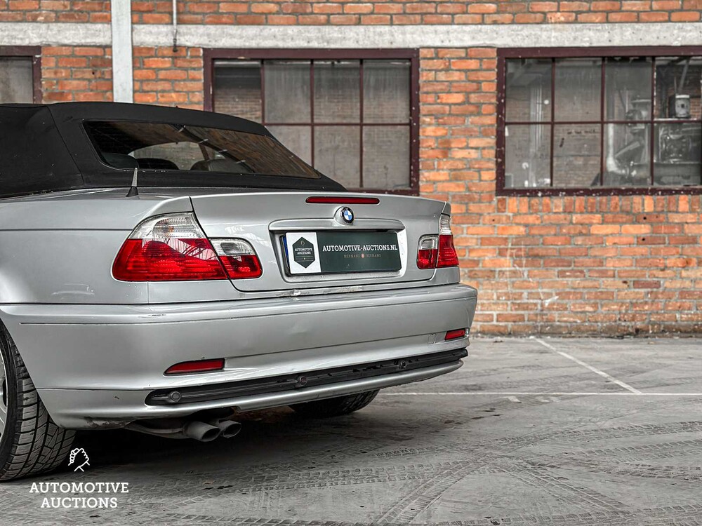 BMW 320Ci Executive 3ER REIHE 3-Serie Cabriolet 170PS 2001 ORIG-NL, 41-GX-FT