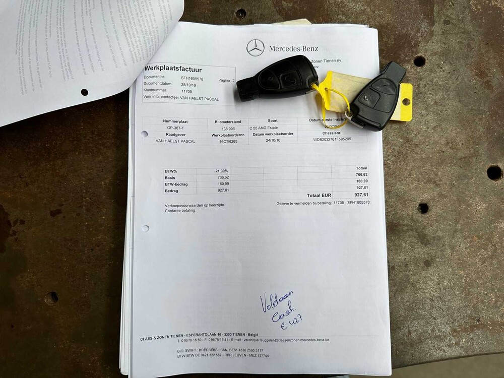 Mercedes-Benz C55 AMG 5.5 V8 367PS 2004 C-Klasse Kombi, GP-367-T