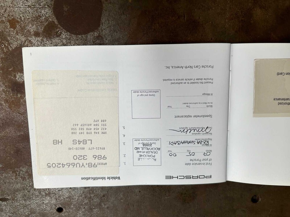 Porsche Boxster S 986 3.2 252PS 2000 Youngtimer