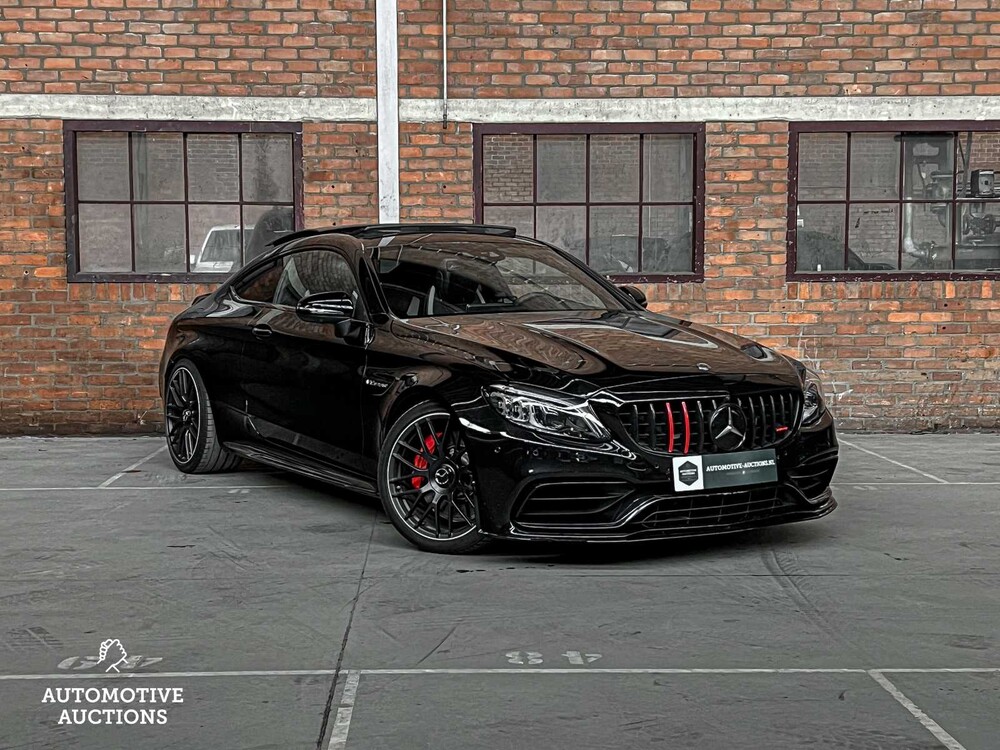 Mercedes-Benz C63s AMG Coupe 510PS V8 BI-Turbo FACELIFT 2019 NIGHT-Edition