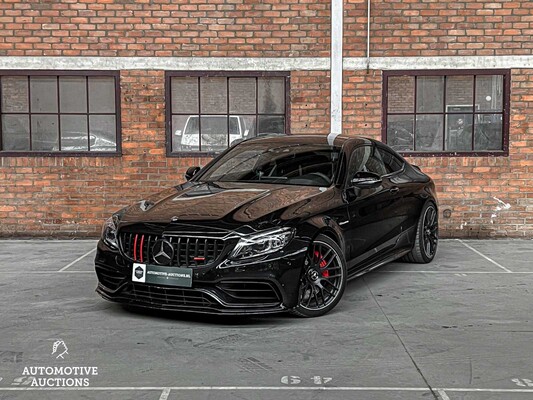 Mercedes-Benz C63s AMG Coupe 510pk V8 BI-Turbo FACELIFT 2019 NIGHT-Edition