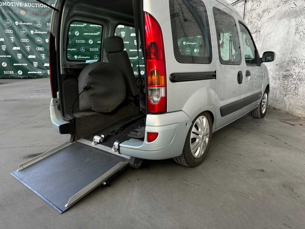 Renault Kangoo 1.6-16V Expression Luxe 95PS 2006 -Orig. NL-, 33-SJ-ZL -Rollstuhlwagen- Doppelschiebetür -