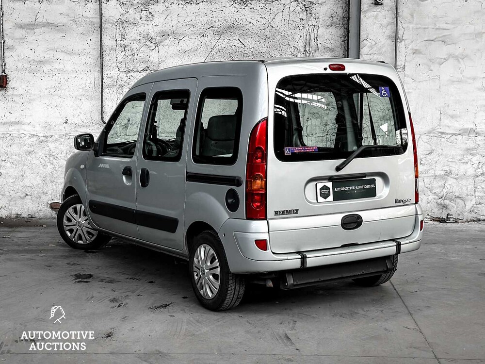 Renault Kangoo 1.6-16V Expression Luxe 95PS 2006 -Orig. NL-, 33-SJ-ZL -Rollstuhlwagen- Doppelschiebetür -
