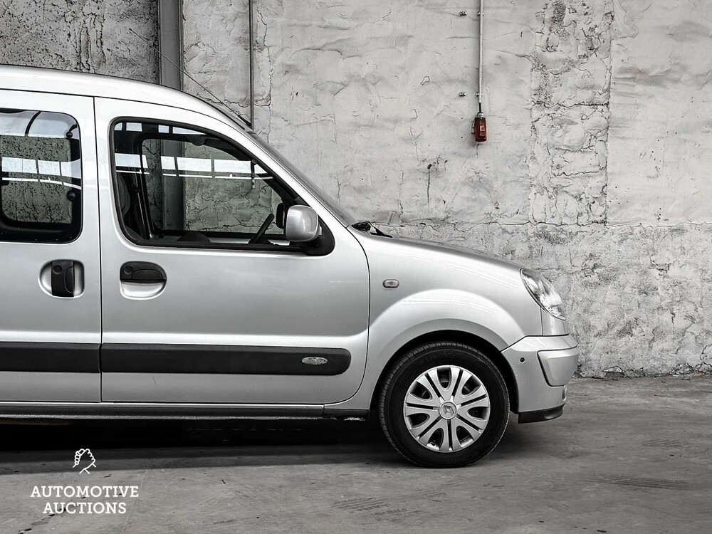 Renault Kangoo 1.6-16V Expression Luxe 95PS 2006 -Orig. NL-, 33-SJ-ZL -Rollstuhlwagen- Doppelschiebetür -