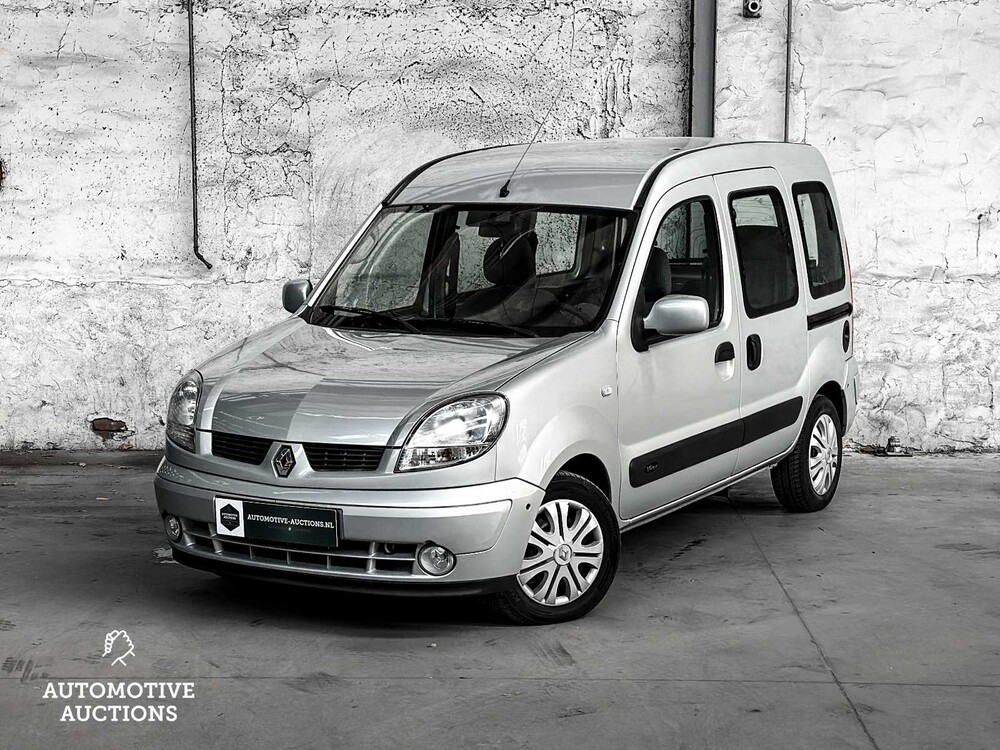 Renault Kangoo 1.6-16V Expression Luxe 95PS 2006 -Orig. NL-, 33-SJ-ZL -Rollstuhlwagen- Doppelschiebetür -