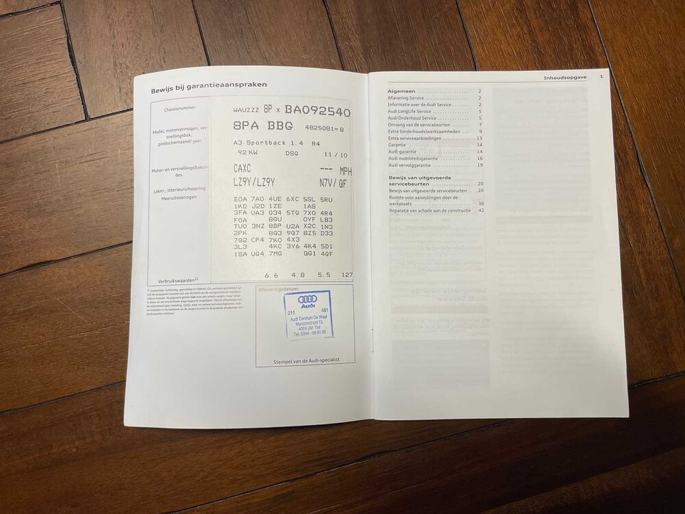 Audi A3 Sportback S-Line 1.4 TFSI Ambition Pro Line S 125PS 2011 -orig. NL-, 06-SHF-5
