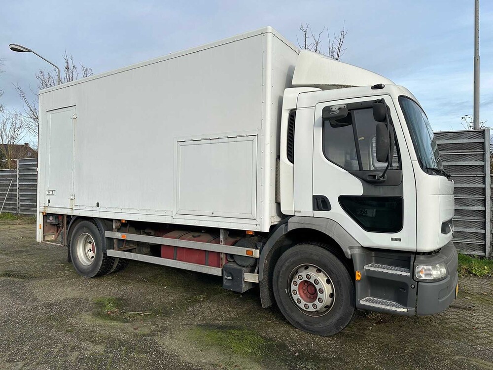 Renault HD-210 Premium 6-Zylinder (154KW) V.V Dhollandia 1500KG hydraulische Ladebordwand, BG-XJ-34