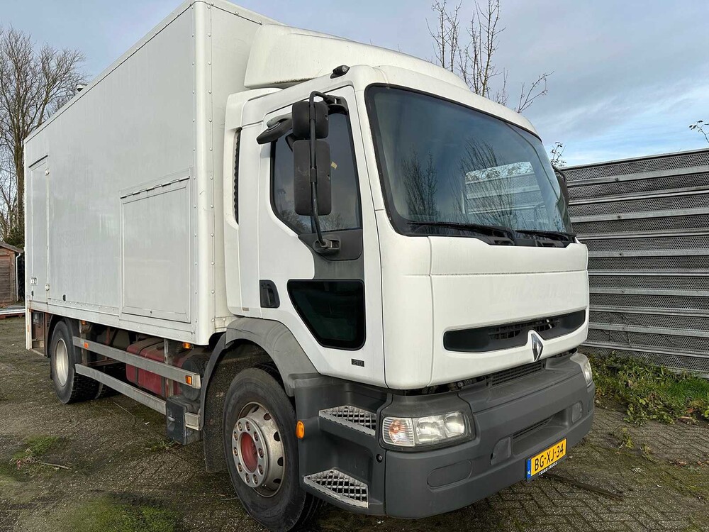 Renault HD-210 Premium 6-Zylinder (154KW) V.V Dhollandia 1500KG hydraulische Ladebordwand, BG-XJ-34