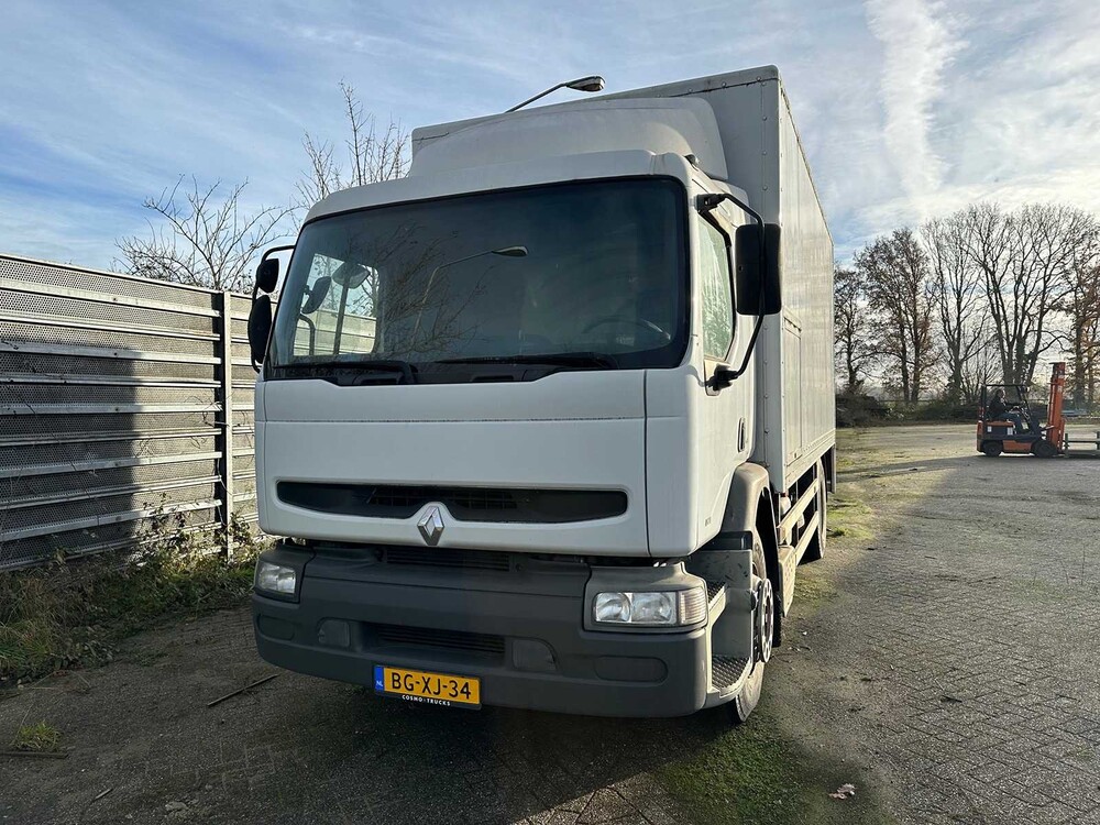 Renault HD-210 Premium 6-Zylinder (154KW) V.V Dhollandia 1500KG hydraulische Ladebordwand, BG-XJ-34