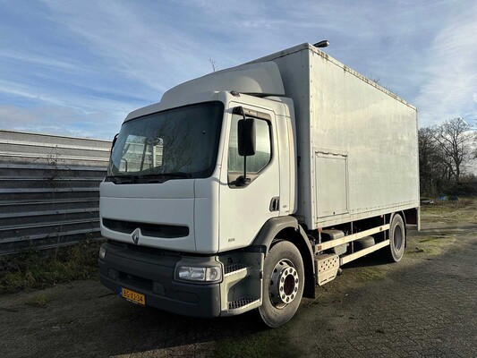 Renault HD-210 Premium 6-cylinder (154KW) V.V Dhollandia 1500KG hydraulic tail lift, BG-XJ-34