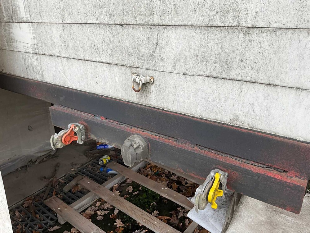 Semi Deep Closed BE Auflieger 6100mm