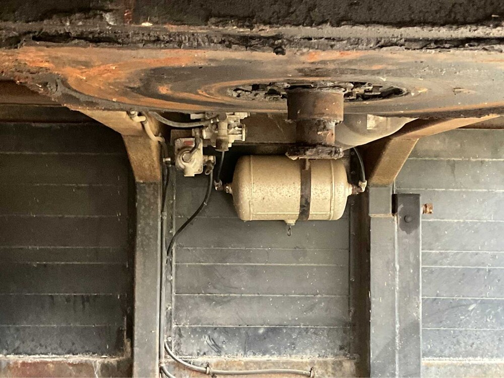 Semi Deep Closed BE Auflieger 6100mm