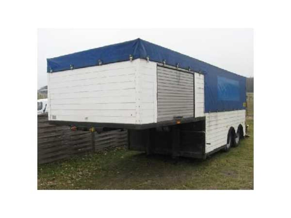 Semi Deep Closed BE Auflieger 6100mm