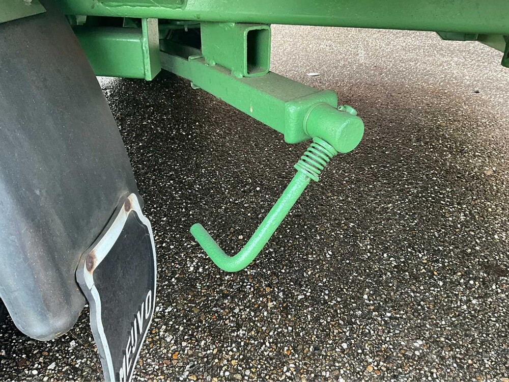 Meyvo OL55 2-Achs-Sattelauflieger BE mit einstellbarer Luftfederung und teilweise geschlossener Plane, OD-83-VD