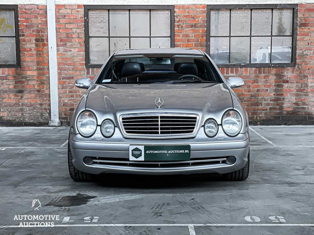 Mercedes-Benz CLK55 AMG 5.5 V8 CLK-Class Coupé 347hp 2001, G-042-JD -Youngtimer-
