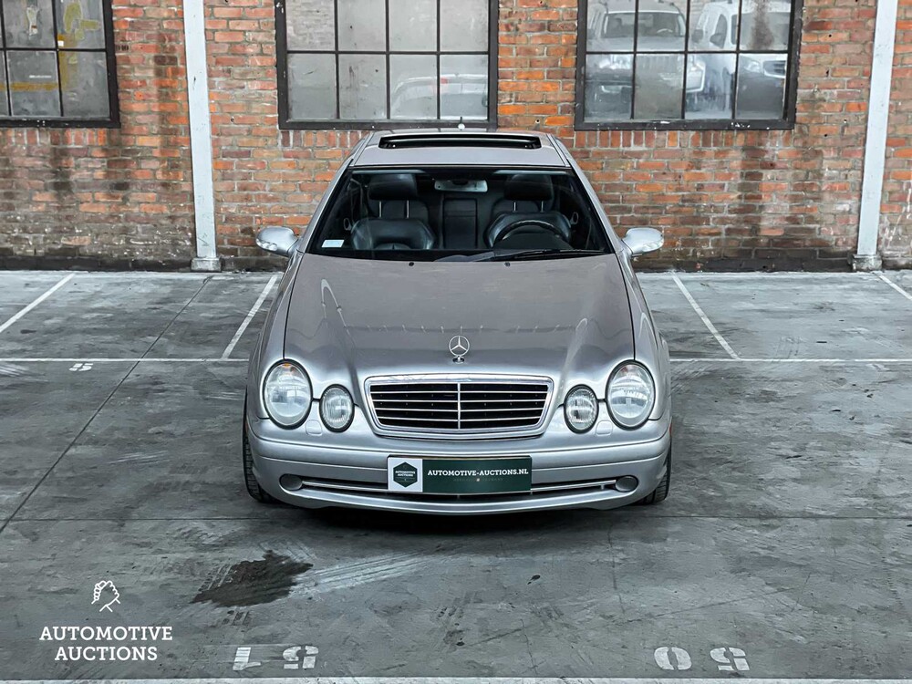 Mercedes-Benz CLK55 AMG 5.5 V8 CLK-Class Coupé 347hp 2001, G-042-JD -Youngtimer-