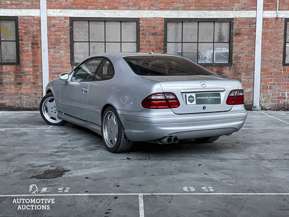 Mercedes-Benz CLK55 AMG 5.5 V8 CLK-Class Coupé 347hp 2001, G-042-JD -Youngtimer-