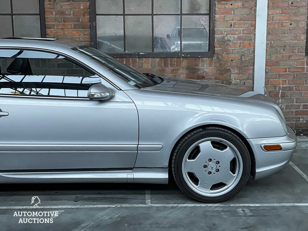Mercedes-Benz CLK55 AMG 5.5 V8 CLK-Class Coupé 347hp 2001, G-042-JD -Youngtimer-