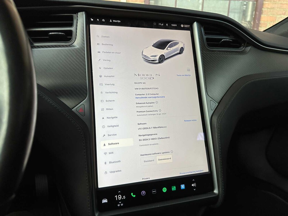 Tesla Model S 100D 417PS 2018 (Original-UK), TP-188-D