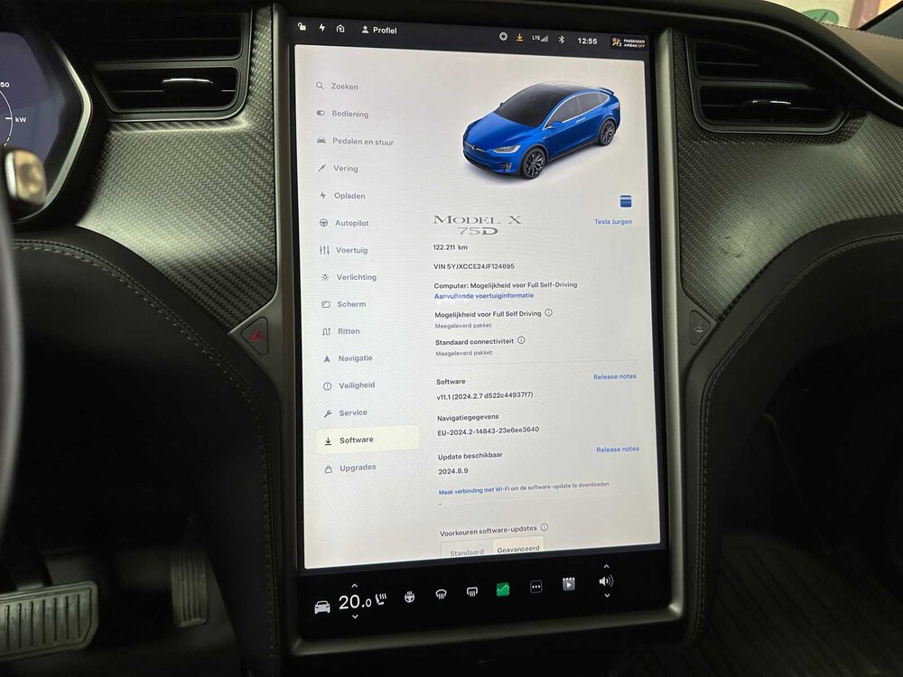 Tesla Model X 75D Basis 333PS 2018 (Original-NL), TZ-776-T