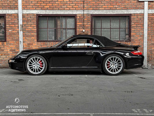 Porsche 911 Cabriolet Carrera 4S 997 3.8 355hp 2006 Sport-Chrono, ZV-452-H