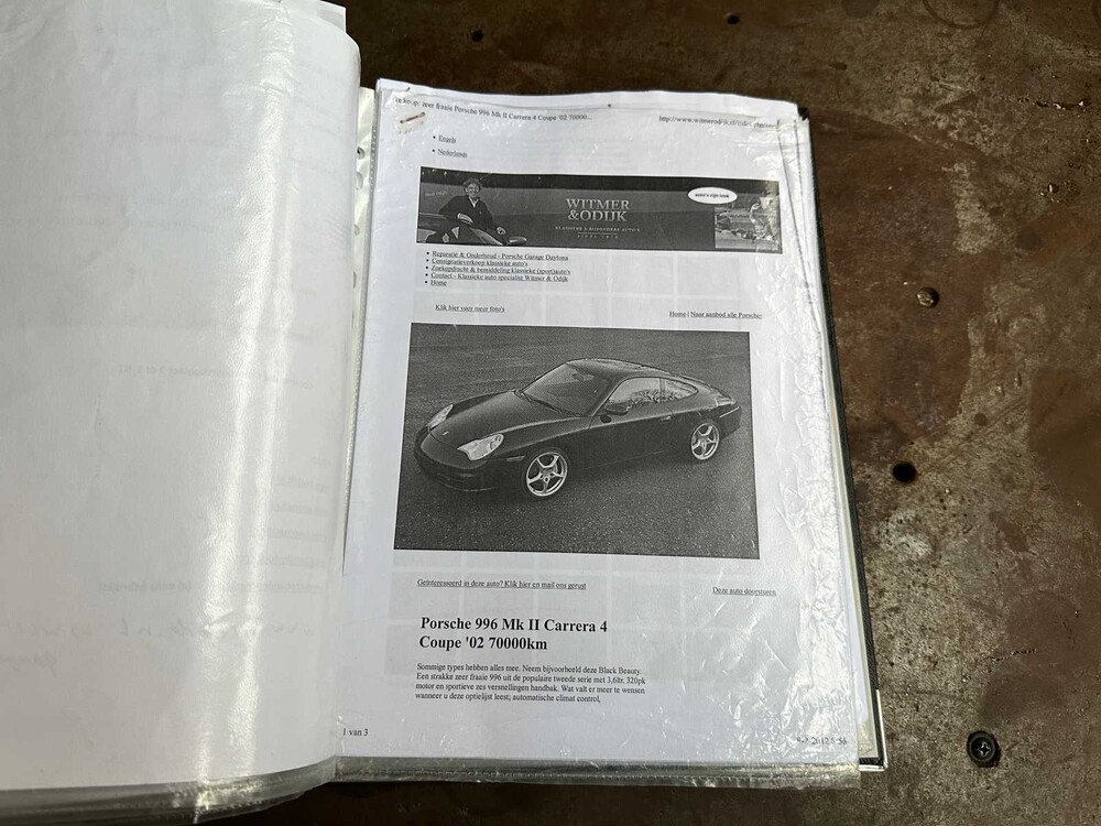 Porsche 911 Carrera 4 996 3.6 Coupé 320PS 2002, 83-TKV-4 