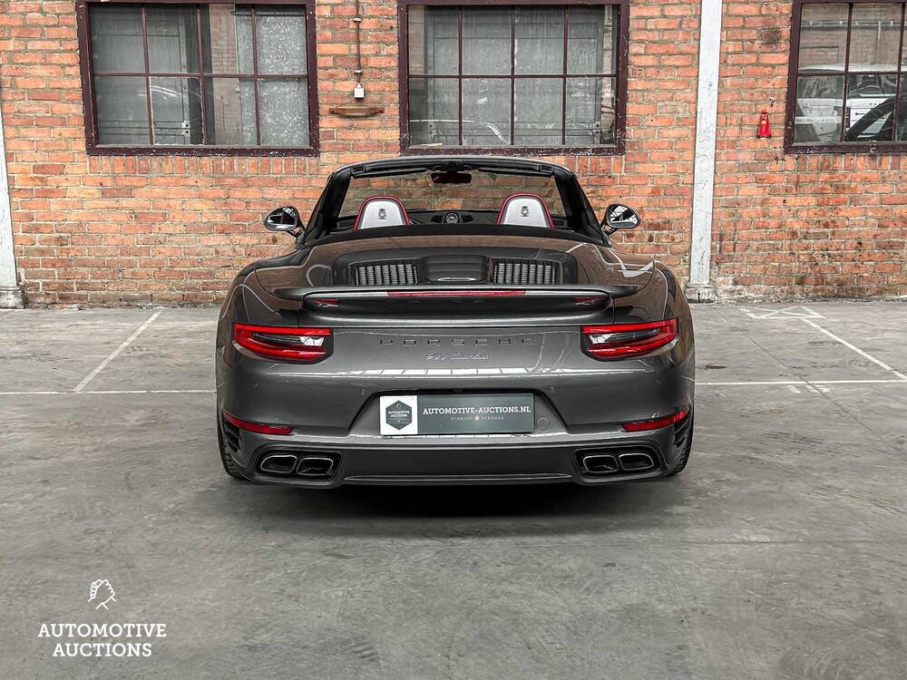 Porsche 911 Turbo 991 Cabriolet 3.8 Facelift 540pk 2017 (Origineel-NL) Sport-Chrono, NL-708-Z