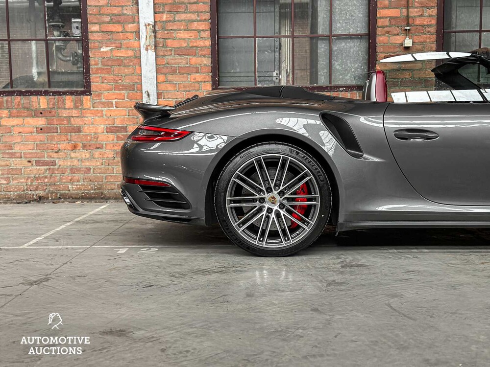 Porsche 911 Turbo 991 Cabriolet 3.8 Facelift 540pk 2017 (Origineel-NL) Sport-Chrono, NL-708-Z