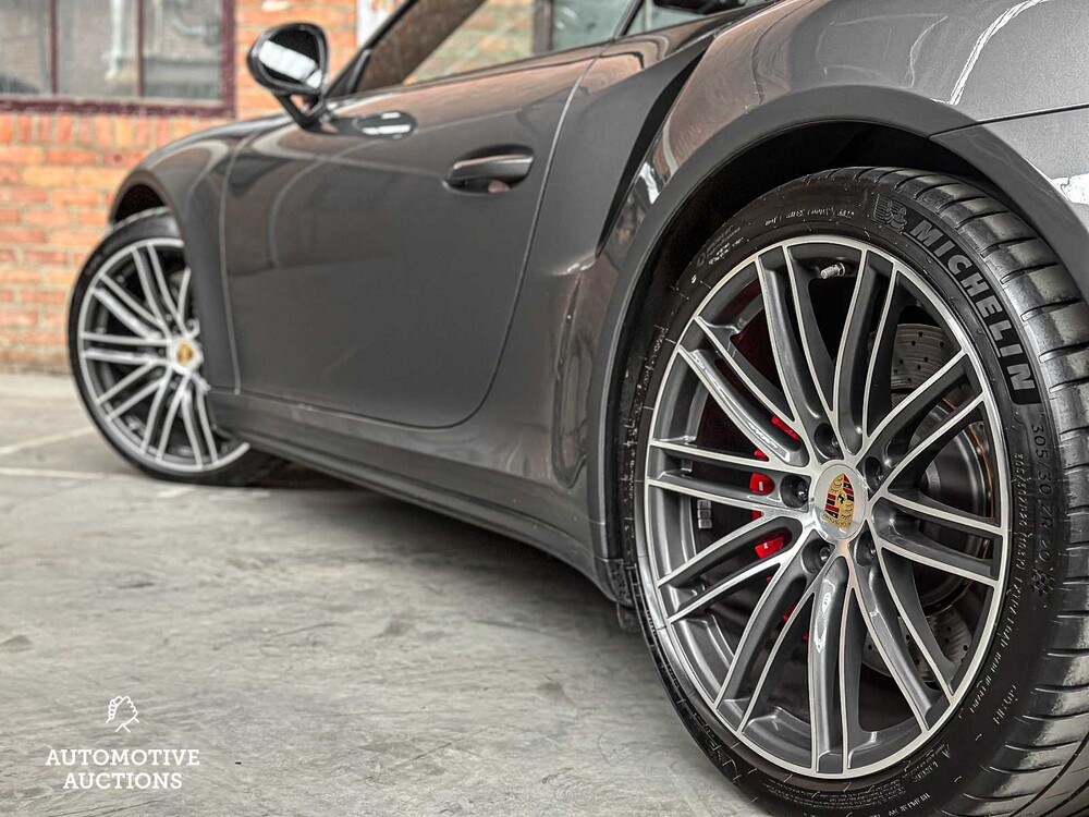 Porsche 911 Turbo 991 Cabriolet 3.8 Facelift 540pk 2017 (Origineel-NL) Sport-Chrono, NL-708-Z