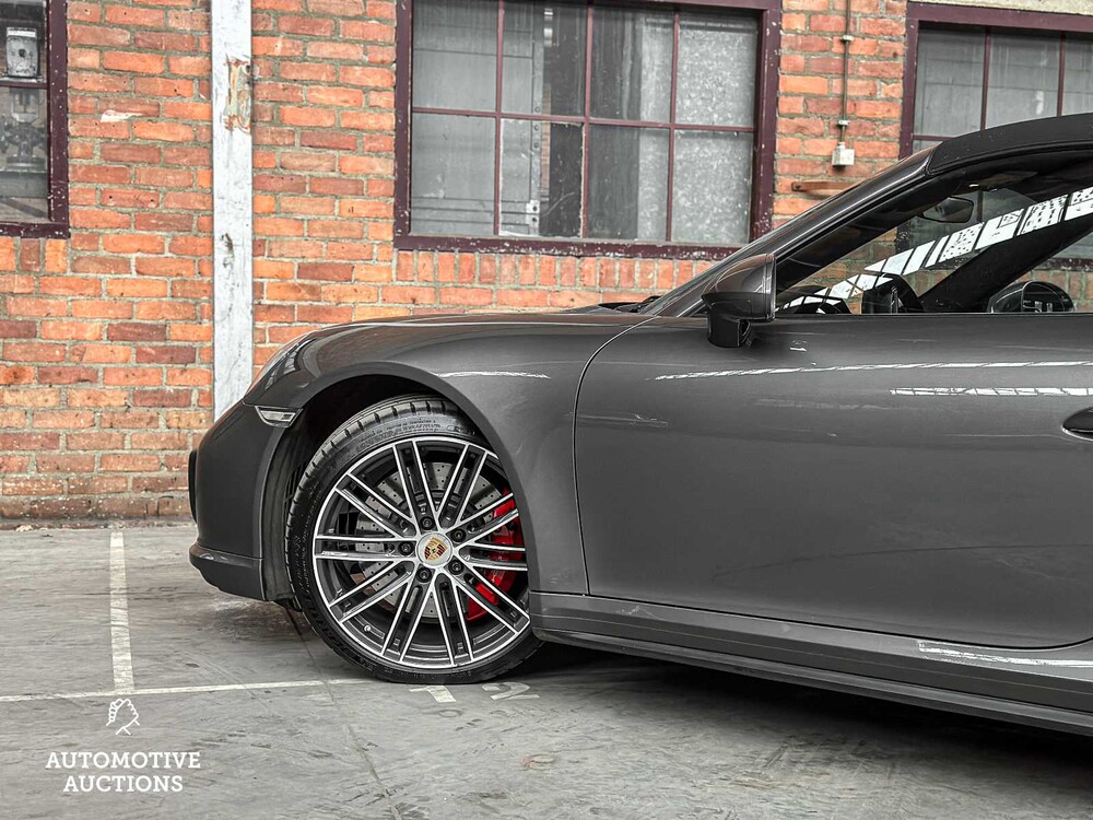Porsche 911 Turbo 991 Cabriolet 3.8 Facelift 540pk 2017 (Origineel-NL) Sport-Chrono, NL-708-Z