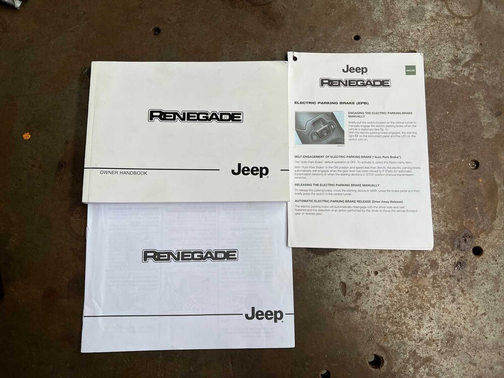 Jeep Renegade 1.6 M.Jet Limited 120pk 2016, RG-500-L