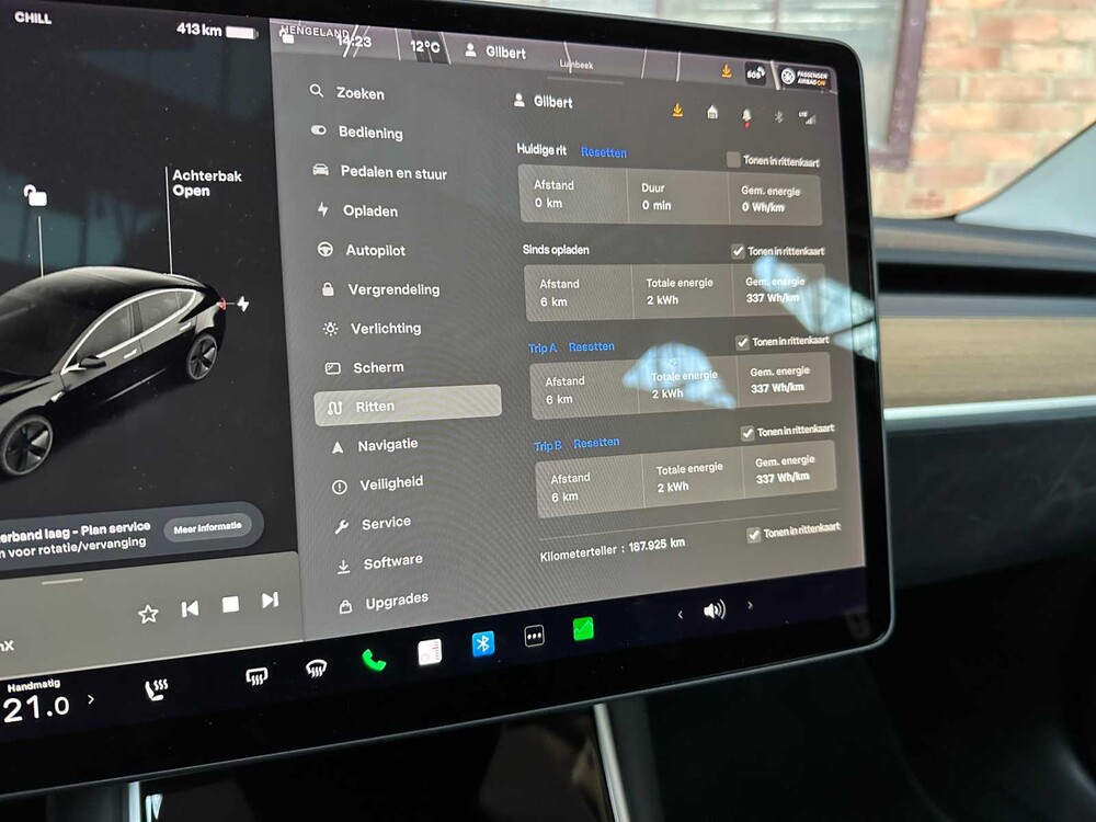 Tesla Model 3 Long Range 75 kWh 351PS 2019 (Original-NL), XT-635-V