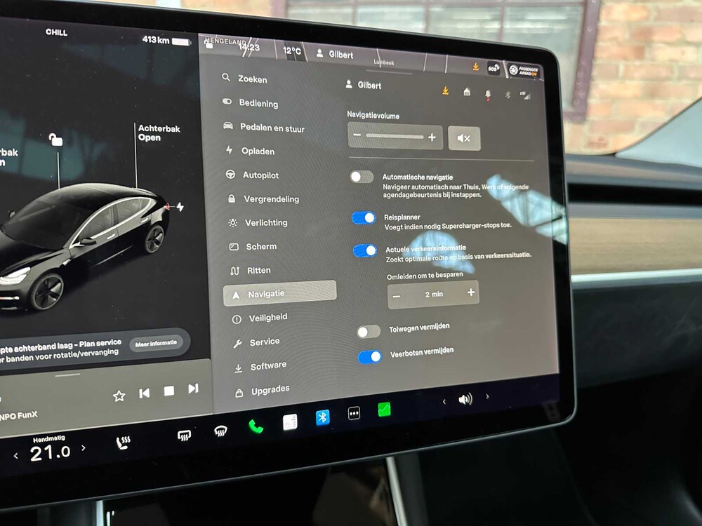 Tesla Model 3 Long Range 75 kWh 351PS 2019 (Original-NL), XT-635-V