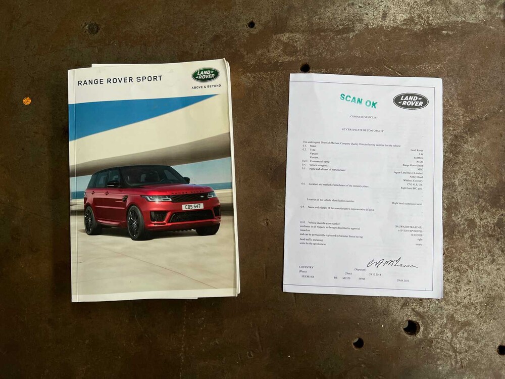 Land Rover Range Rover Sport P400e 404hp 2018 Plug-In Hybrid