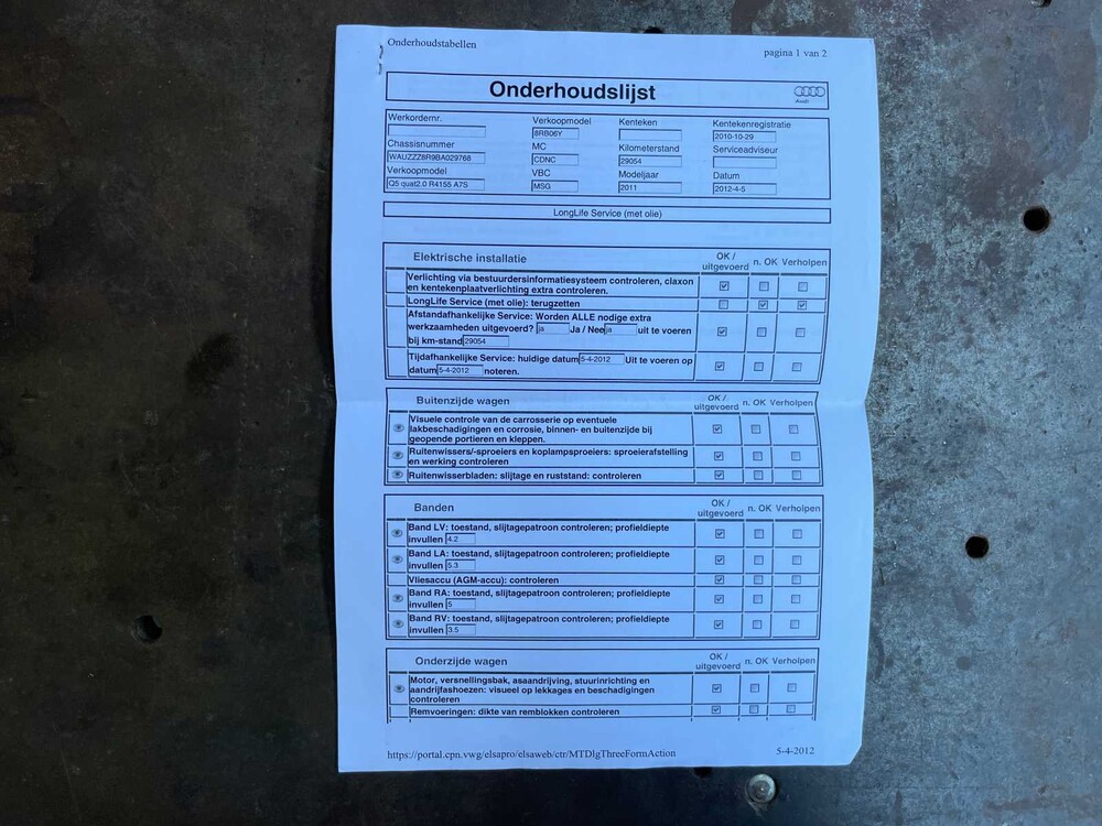 Audi Q5 2.0 TFSI Quattro Pro Line 211pk 2010