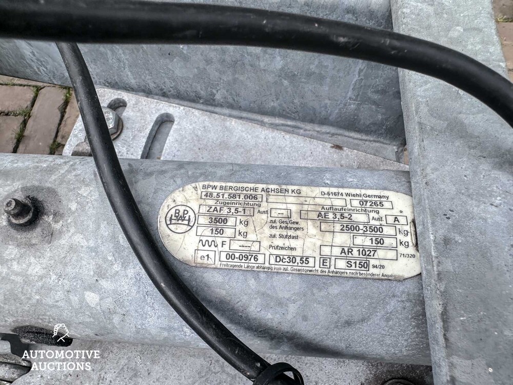 Pega ZB2700/700 Bootsanhänger, WX-TS-12