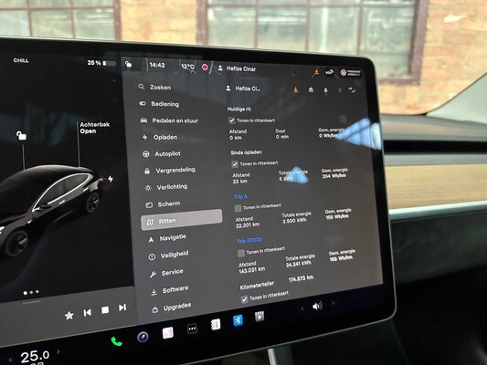 Tesla Model 3 Long Range 75 kWh Dual Motor 351PS 2019 (Org-NL + 1E-EIG), XT-717-V