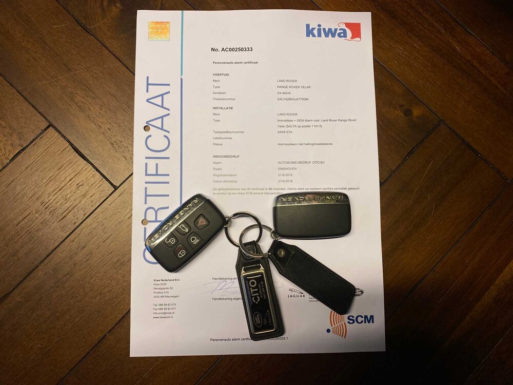 Land Rover Range Rover Velar 3.0 V6 AWD R-Dynamic HSE 300hp 2018 -ORIG. NL-, SX-440-K