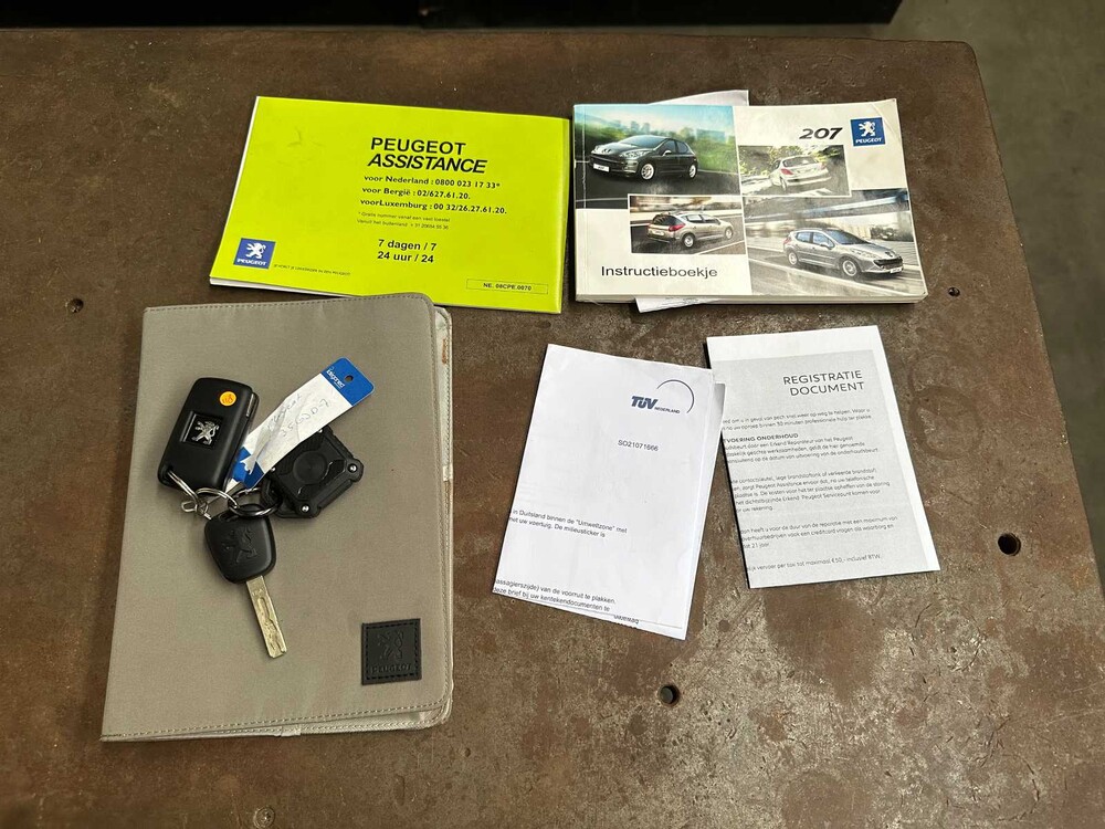 Peugeot 207 1.6 VTi XS Pack 120pk 2008 -Orig. NL-, 35-GJD-7