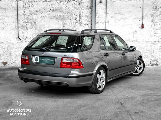 Saab 9-5 Estate 2.3 Turbo Aero 150pk 2005 -Orig. NL-, 16-RS-GG