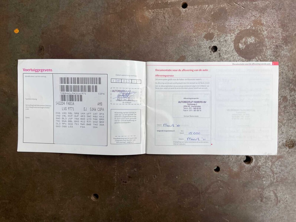 Skoda Fabia 1.2-12V Sprint (Origineel-NL) 69pk 2010, 85-LBF-1